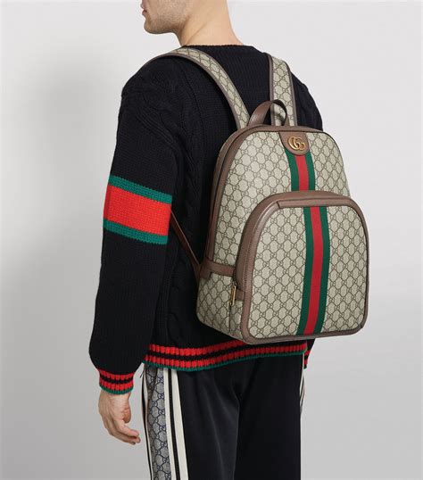 gucci supreme backpack uk|authentic Gucci backpack.